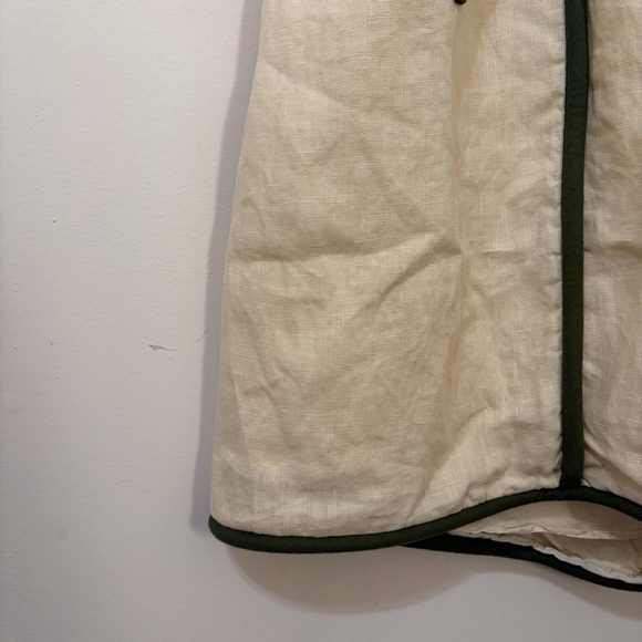 Farm Rio Coconut Halter Linen Mini Dress - Picture 10 of 11